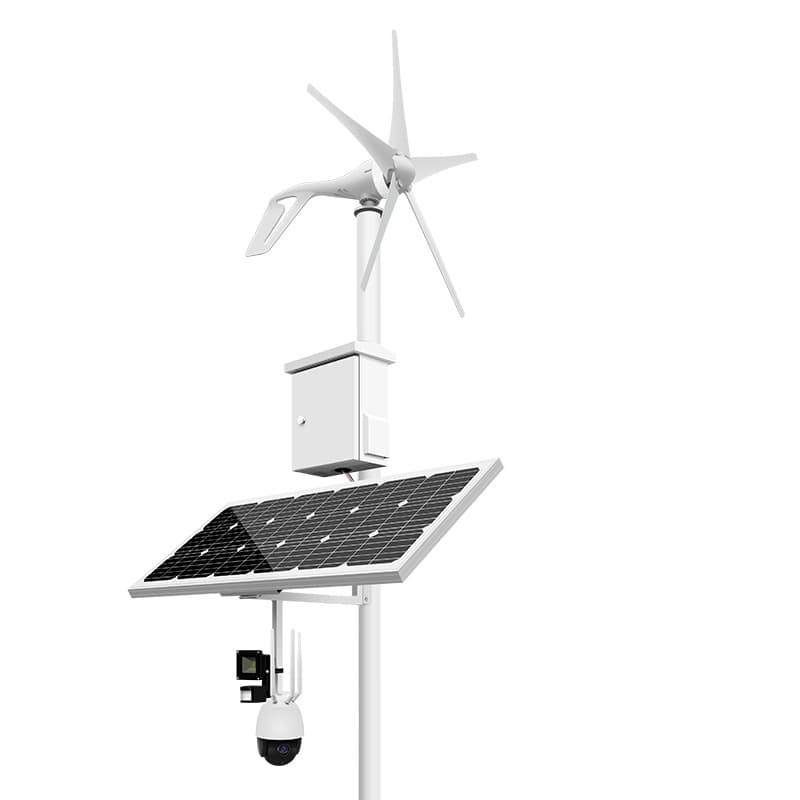 物聯網風光互補監控攝像頭供電系統