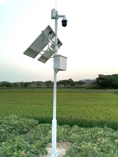  太陽能監控攝像一體機 